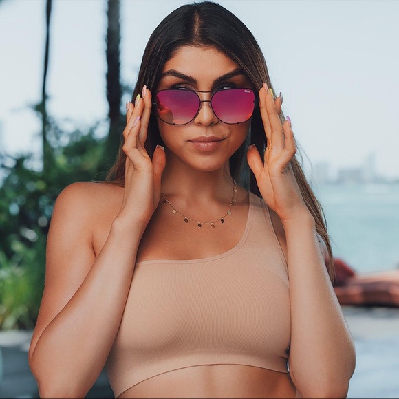 Quay High Key Navigator Sunglasses - Picture 2 of 7